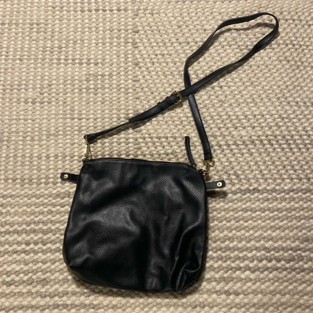 Steve Madden hobo crossbody black bag
